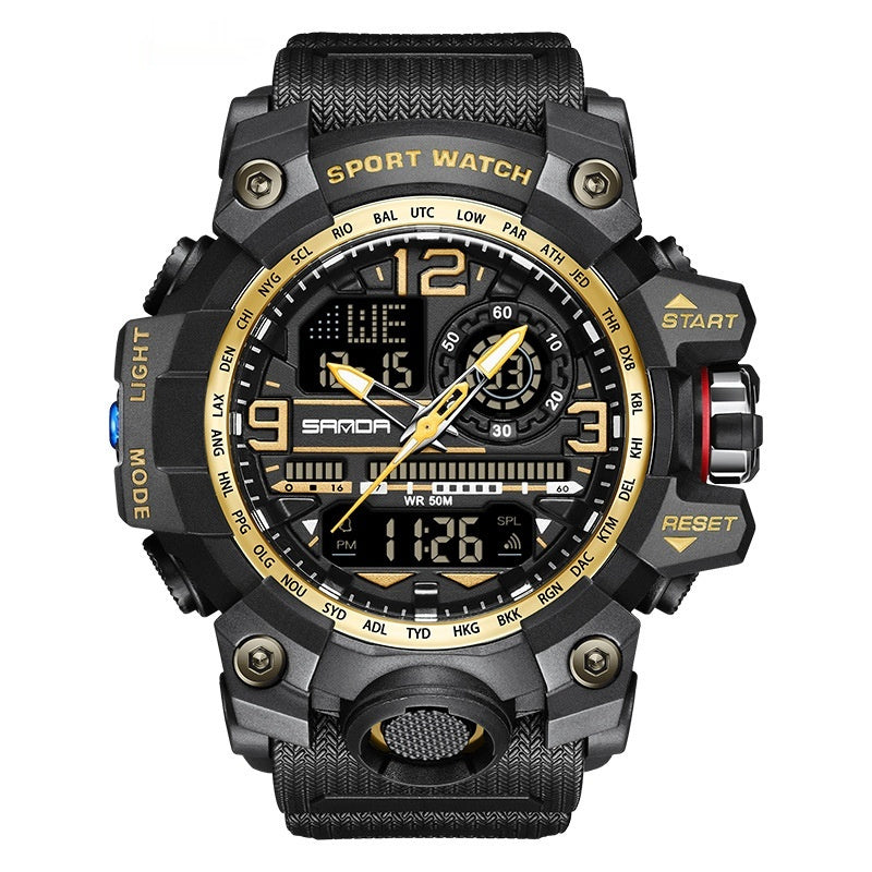 Electronic Youth Student Fashion Trend Cool Men's Watch - FASHIONKULTUR