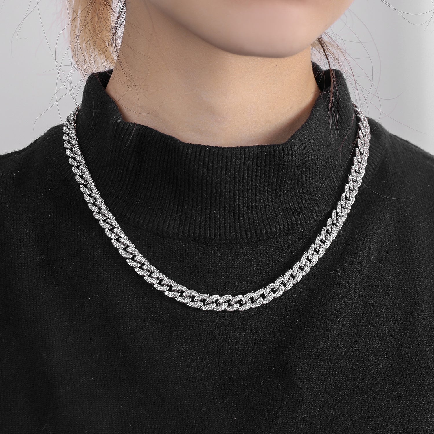 Simple Alloy Chain Men's And Women's Necklaces Hip Hop - FASHIONKULTUR