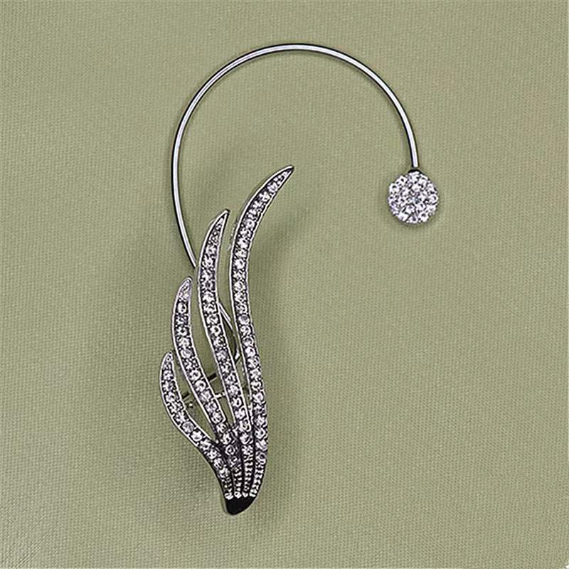 Drill Wing Ear Clip Without Hole Female Simple - FASHIONKULTUR