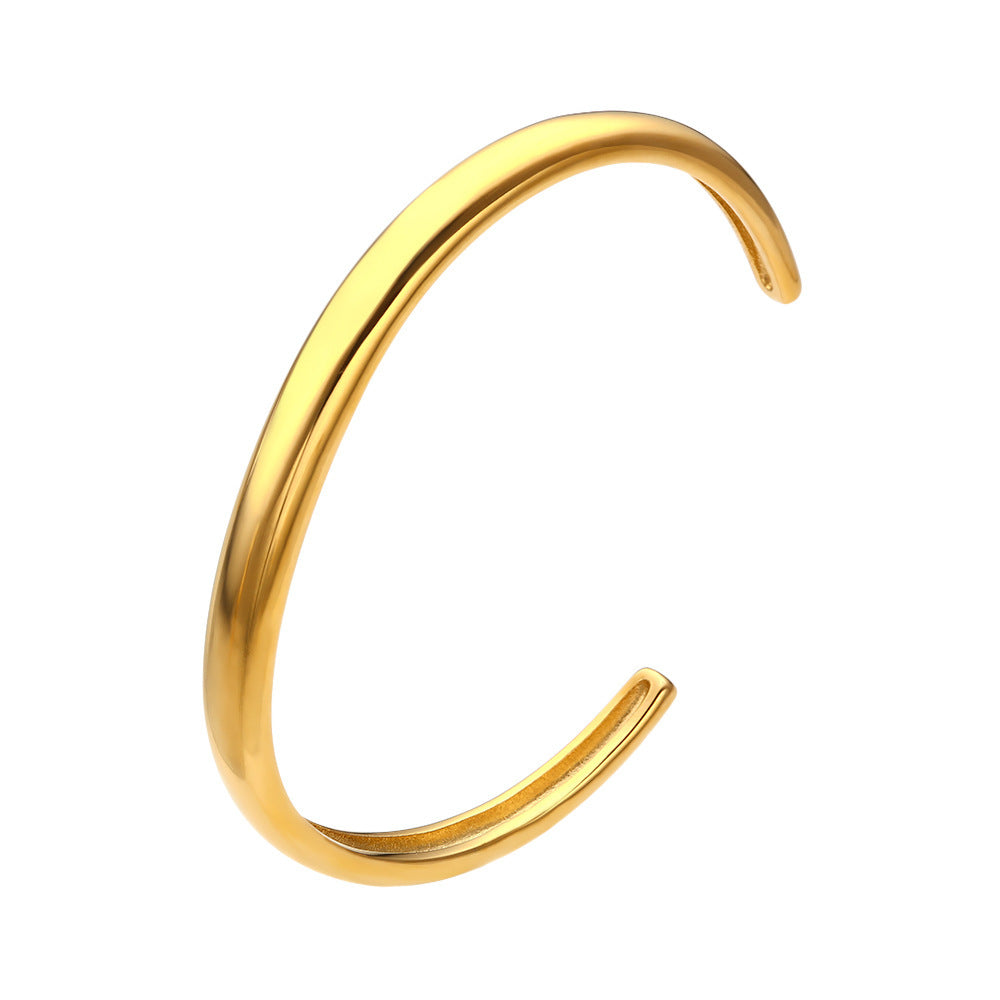 Gear Irregular Wave Buckle Stainless Steel Bracelet - FASHIONKULTUR