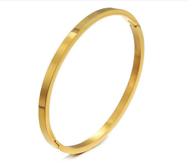 Stainless Steel Bracelet For Girls With A Sense Of Luxury - FASHIONKULTUR