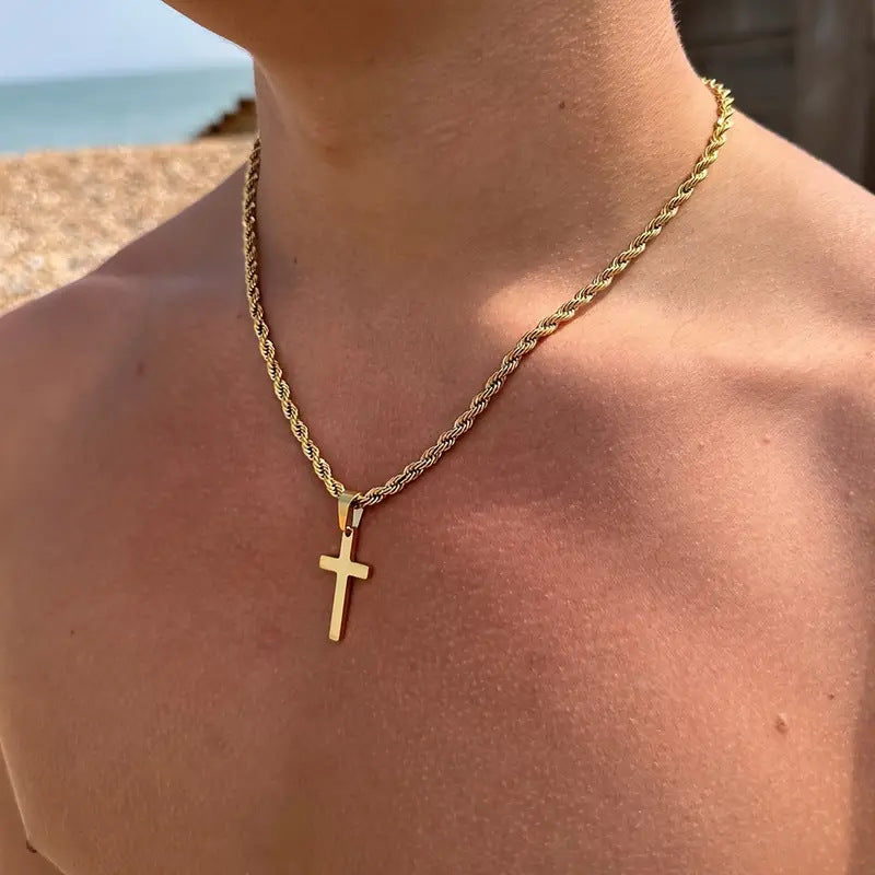 Men's Hemp Flowers Chain Hip Hop Trend Chain - FASHIONKULTUR