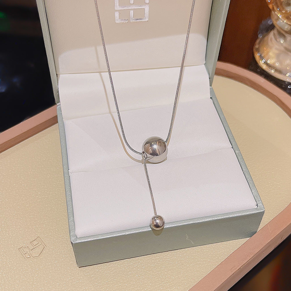 Fashion Titanium Steel Necklace Ins Advanced Sense Light Luxury Minority Design - FASHIONKULTUR