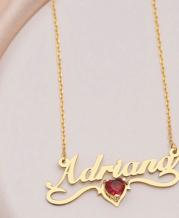 Customized Name Stainless Steel Necklace - FASHIONKULTUR
