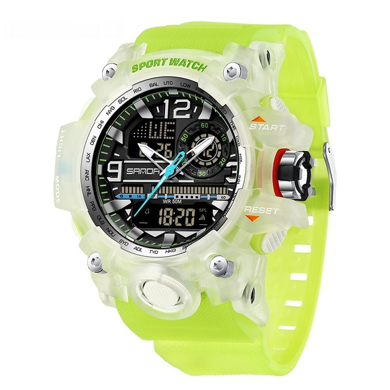 Electronic Youth Student Fashion Trend Cool Men's Watch - FASHIONKULTUR
