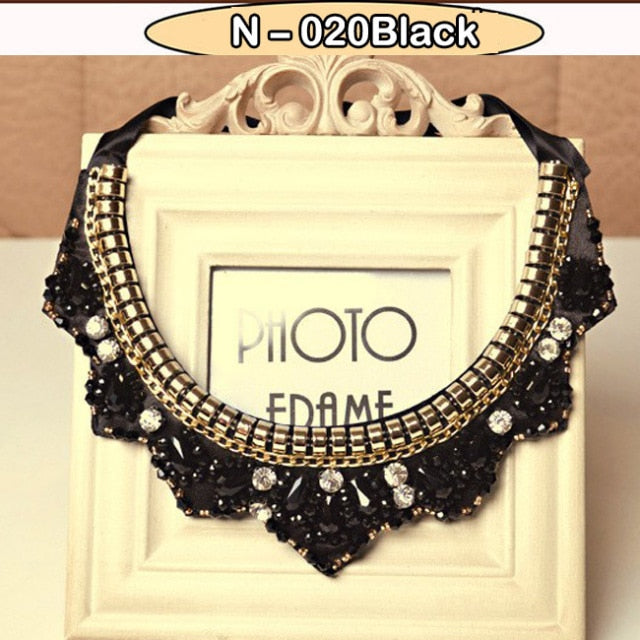 Fashionable Statement Choker Necklace - FASHIONKULTUR