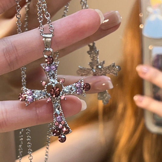 Fashion Personality Cross Necklace For Women