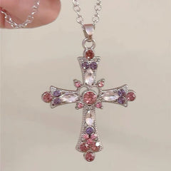 Fashion Personality Cross Necklace For Women