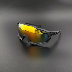 Men Women Sport Road Bike Sunglasses UV400 Cycling Glasses - FASHIONKULTUR