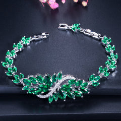 Women's Bingling Flower Zircon Bracelet Jewelry