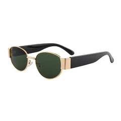 Trendy Small Frame Round Sunglasses Women Men Luxury - FASHIONKULTUR