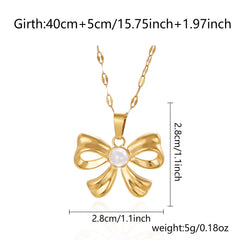 Women's Stainless Steel Necklace Fashion Hollowed-out