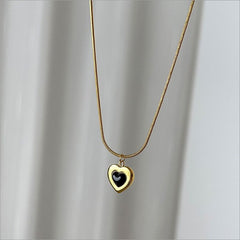 Titanium Steel No Fading Simple Gold Necklace