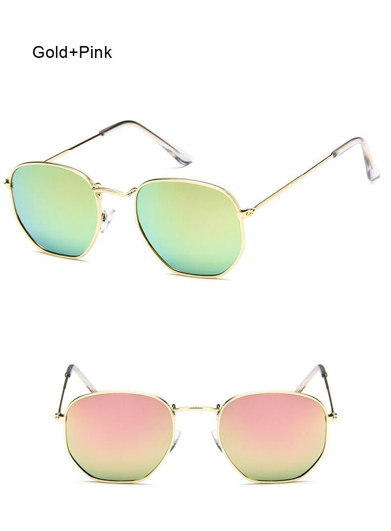 women's Hexagonal Sunglasses - FASHIONKULTUR