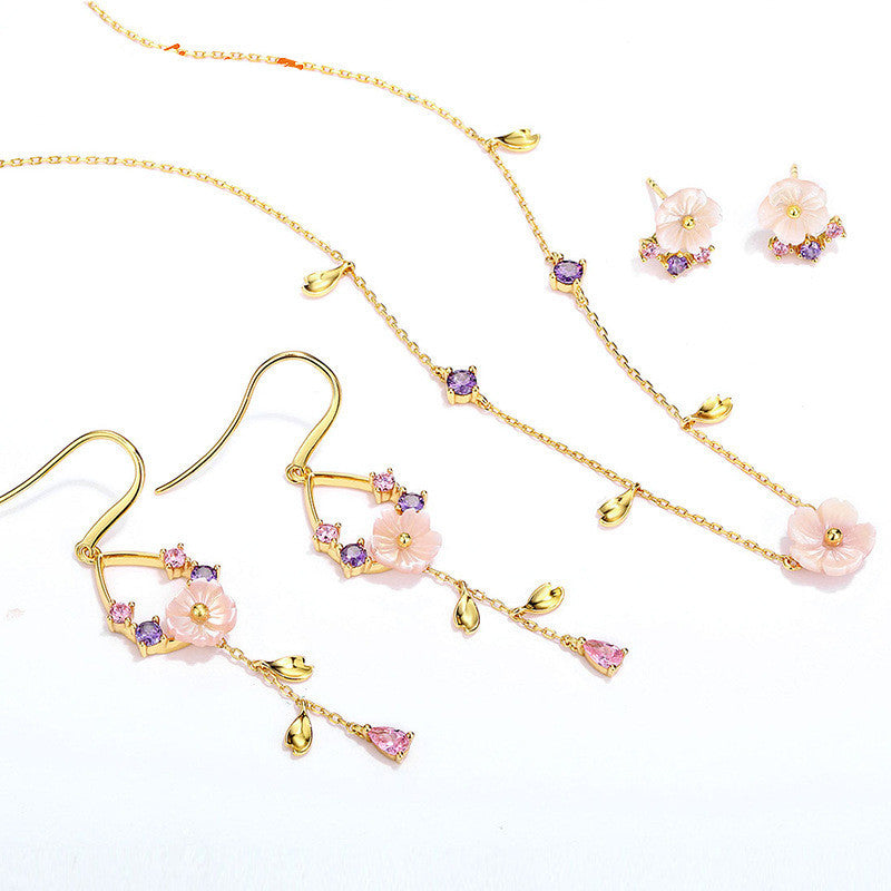 Floral jewelry set - FASHIONKULTUR