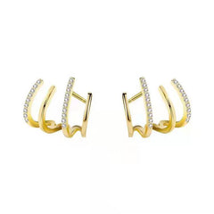 Temperament Fashion Women's Retro Exquisite Earrings