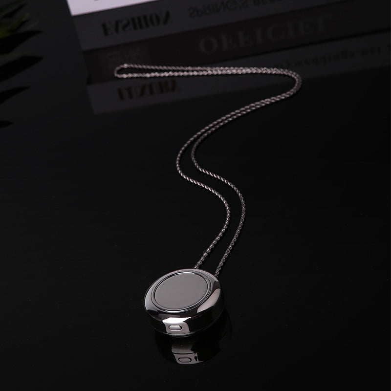 Wearable portable negative ion air purifier Necklace wear purifying pendant gift - FASHIONKULTUR