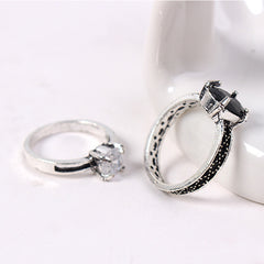 Jewelry Fashion Retro Crown All-match Diamond