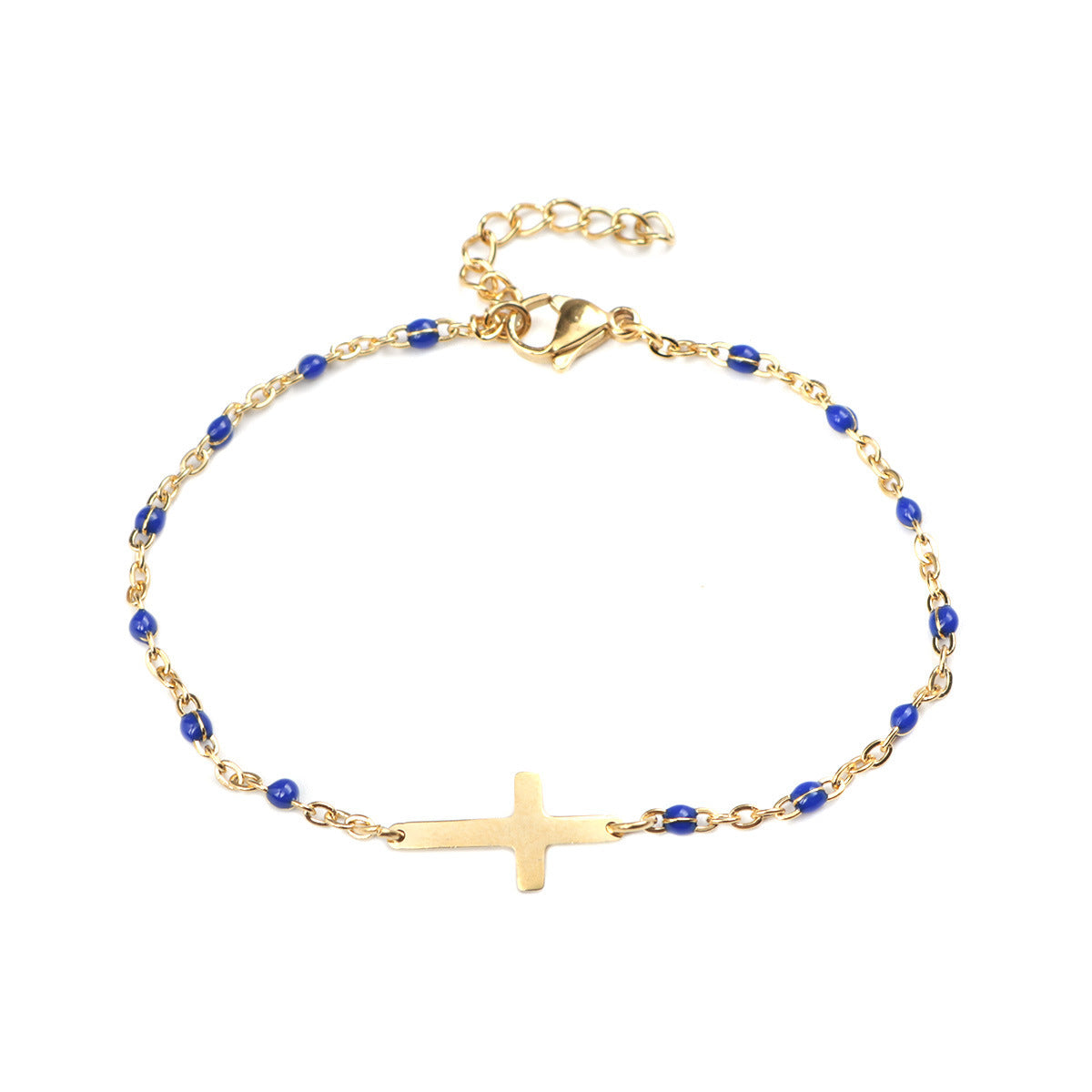 Fashion Cross Stainless Steel Bracelet - FASHIONKULTUR