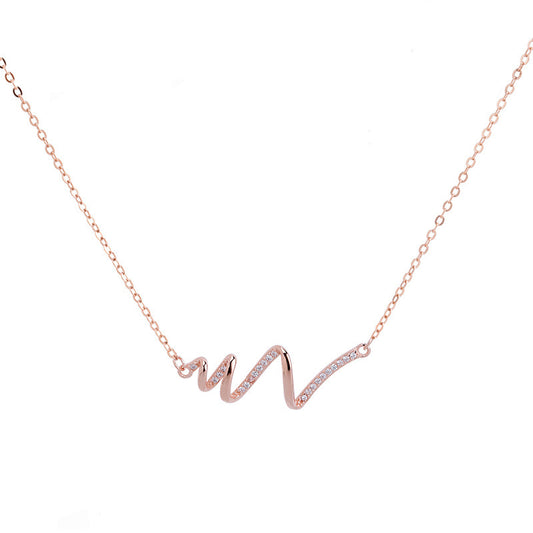 Heartbeat Necklace S925 Sterling Silver