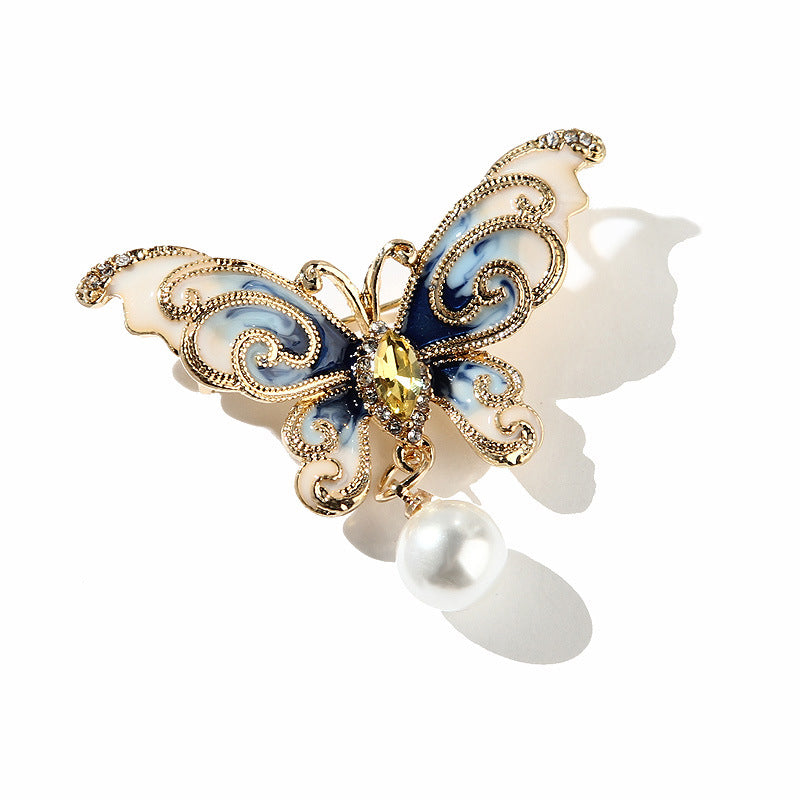 Butterfly brooch jewelry - FASHIONKULTUR