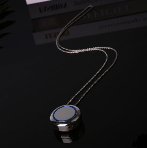 Wearable portable negative ion air purifier Necklace wear purifying pendant gift - FASHIONKULTUR