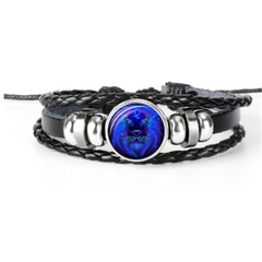 Zodiac Constellation Bracelet Braided Design Bracelet For Men Women Kids - FASHIONKULTUR