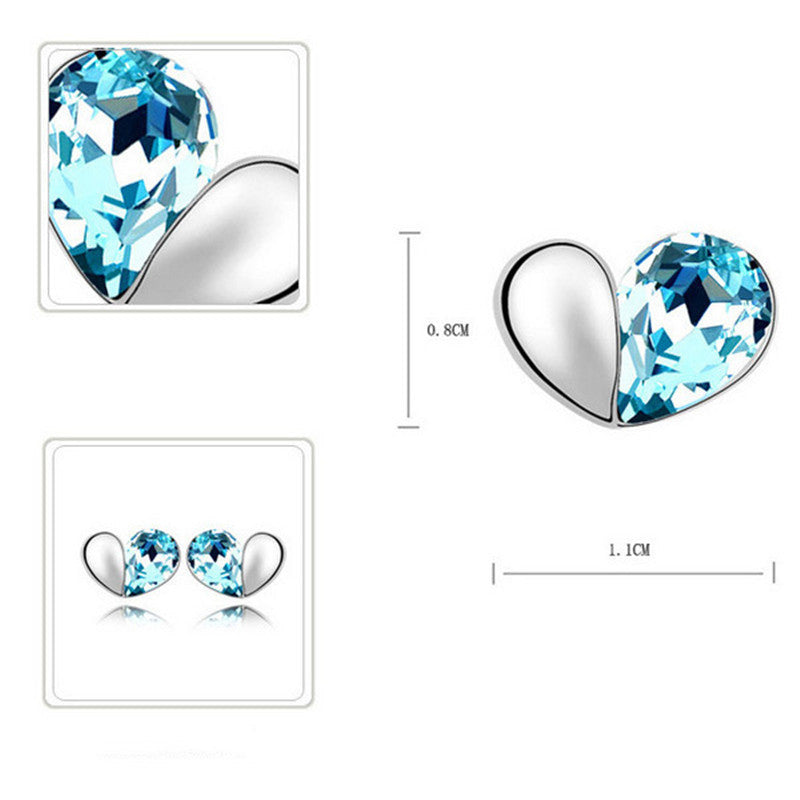 Crystal Heart Jewelry Set - FASHIONKULTUR