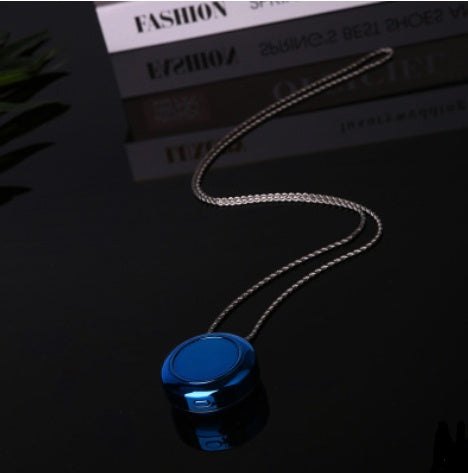 Wearable portable negative ion air purifier Necklace wear purifying pendant gift - FASHIONKULTUR