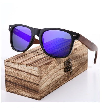 Wooden sunglasses polarized sunglasses men's glasses - FASHIONKULTUR