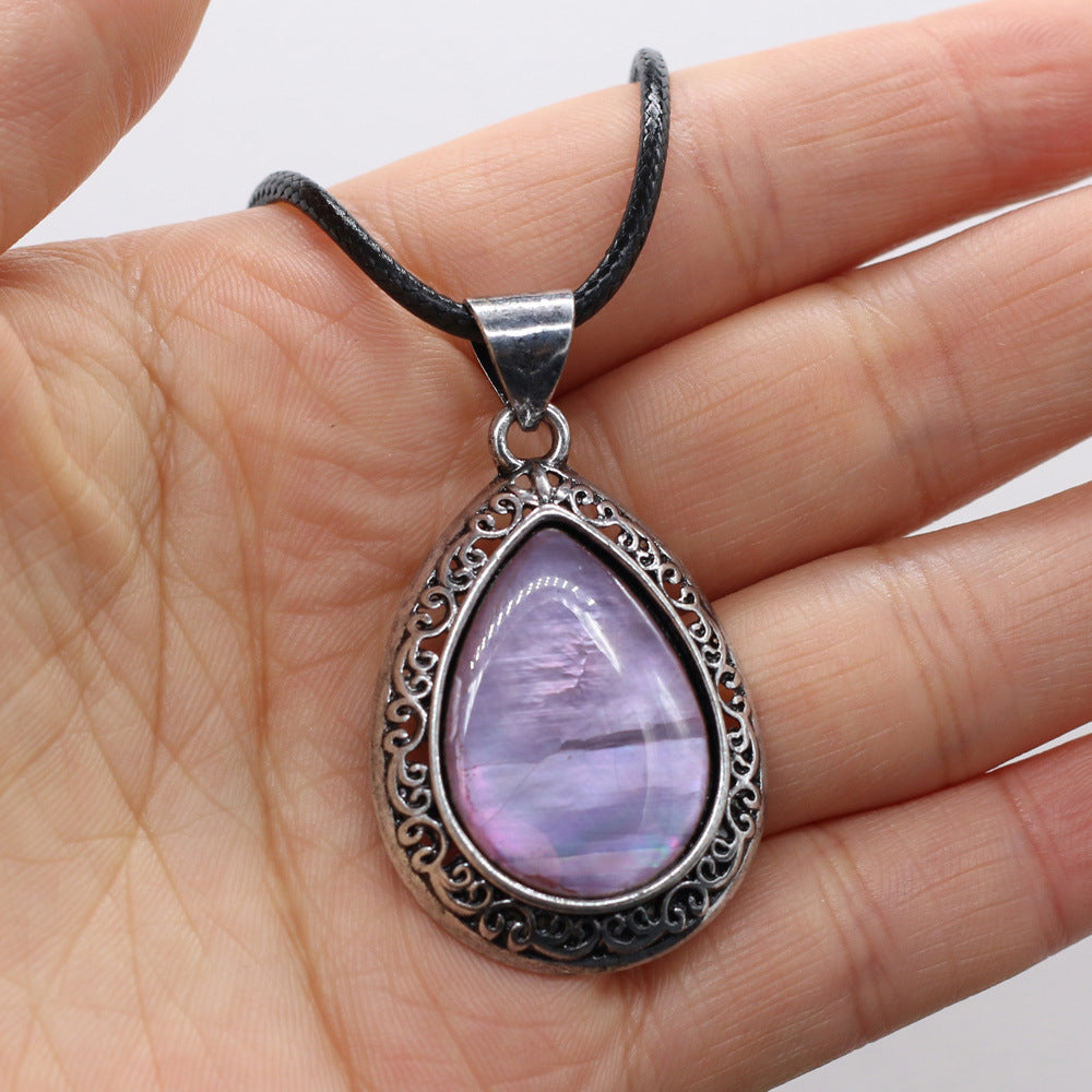 Natural Stone Semi-Precious Stone Necklace DIY Jewelry Accessories - FASHIONKULTUR