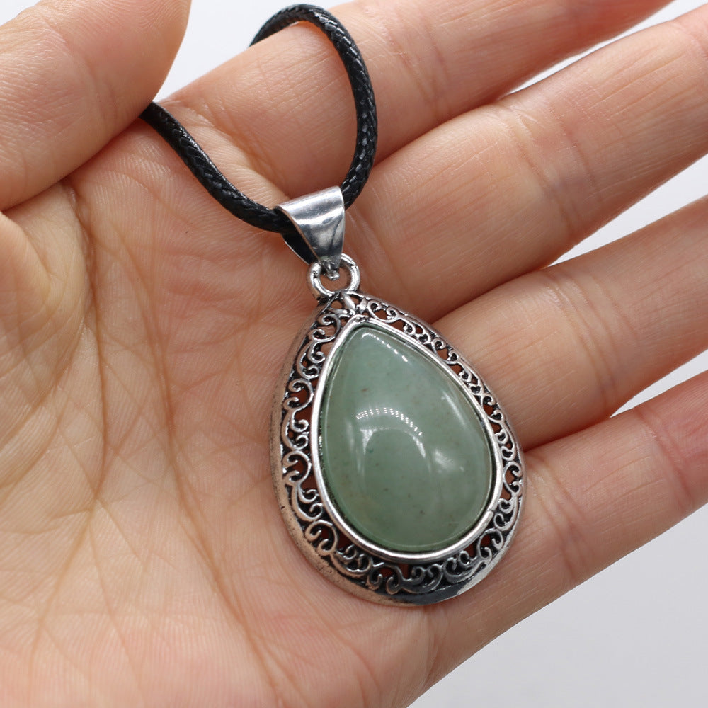 Natural Stone Semi-Precious Stone Necklace DIY Jewelry Accessories - FASHIONKULTUR