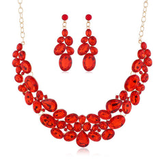 Necklace Set Necklace Earrings Jewelry Two Piece Set - FASHIONKULTUR