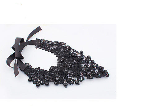 European And American Exaggerated Lace Necklace