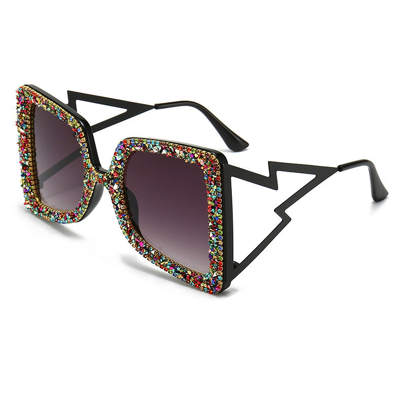 Point drill women sunglasses - FASHIONKULTUR