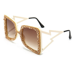 Point drill women sunglasses - FASHIONKULTUR