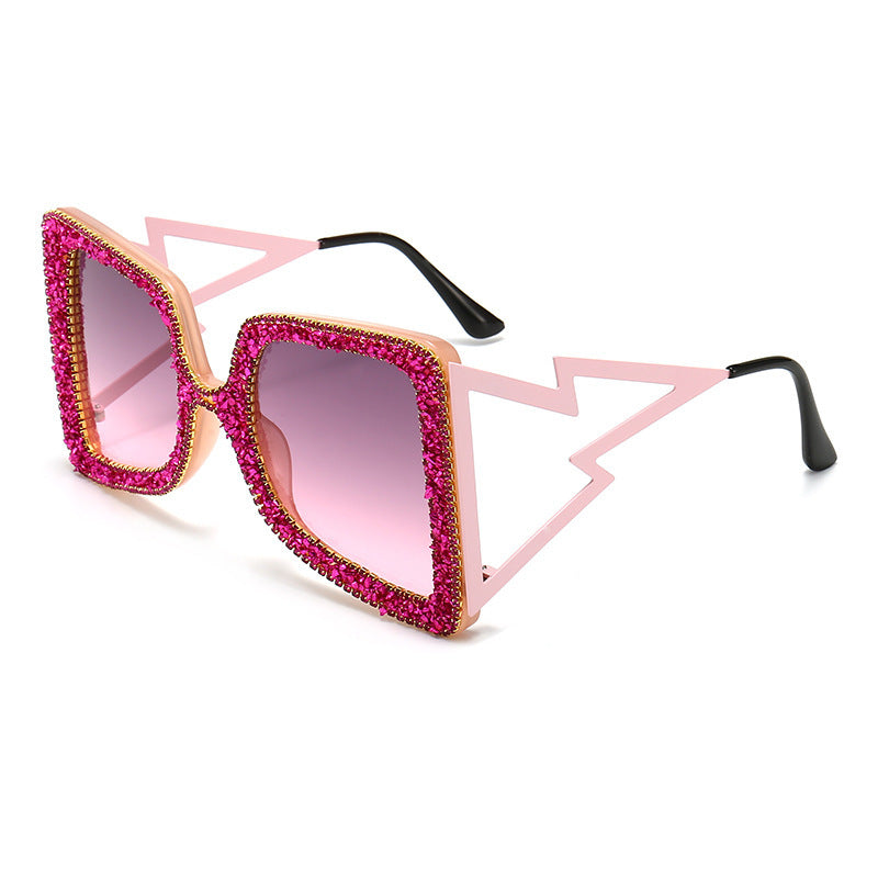 Point drill women sunglasses - FASHIONKULTUR