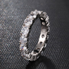 Hot Style Euramerican Gold-Plated Micro-Zircon Ring