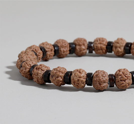 Amazon New Product European And American Style Agate Beaded Bracelet Volcanic Stone Prayer Bracelet - FASHIONKULTUR