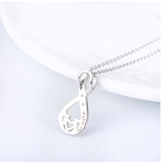 925 Sterling Silver Jewelry Mother's Day Necklace - FASHIONKULTUR