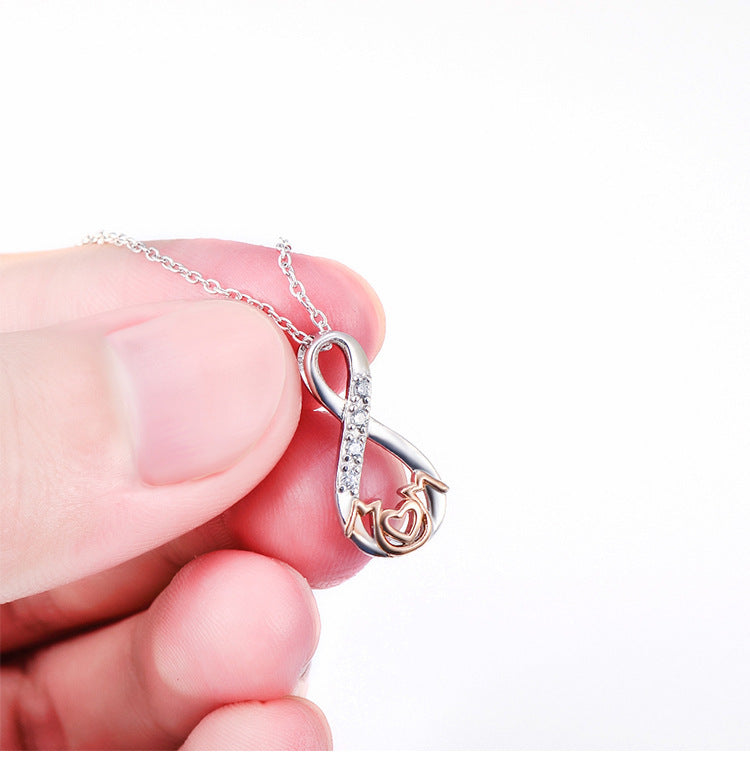 925 Sterling Silver Jewelry Mother's Day Necklace - FASHIONKULTUR