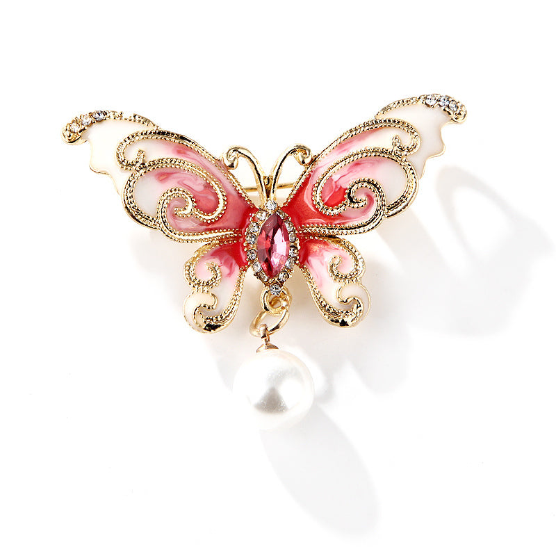 Butterfly brooch jewelry - FASHIONKULTUR