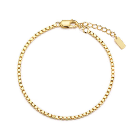 Stainless Steel Box Chain Simple Niche All-in-one Men's Bracelet - FASHIONKULTUR