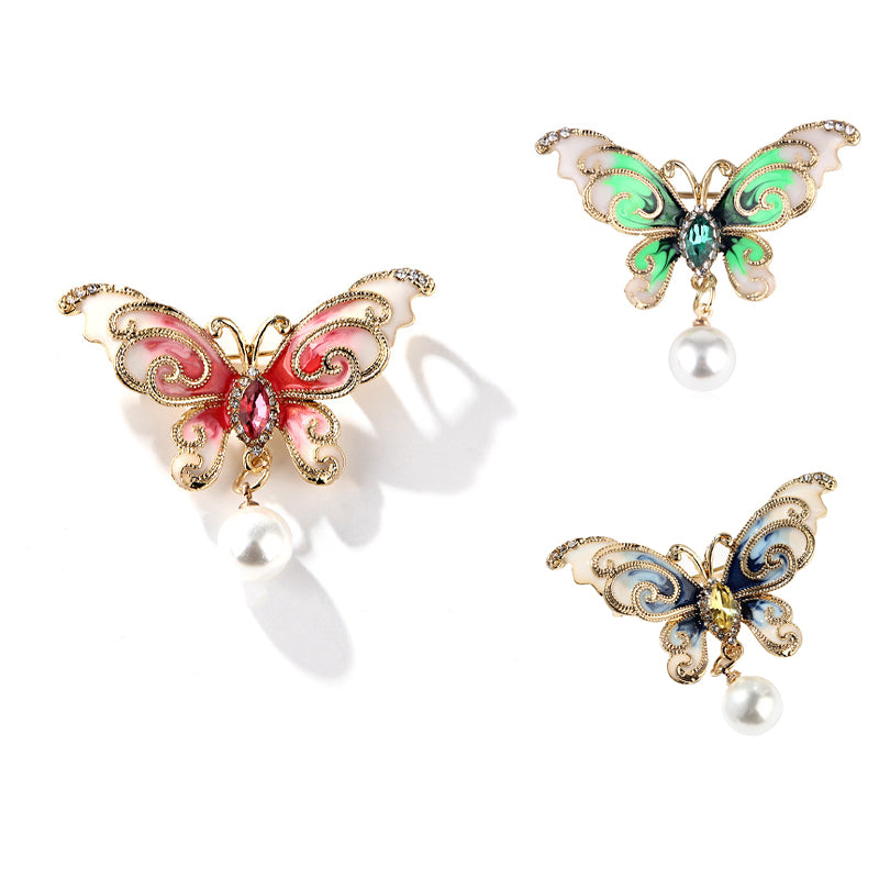 Butterfly brooch jewelry - FASHIONKULTUR