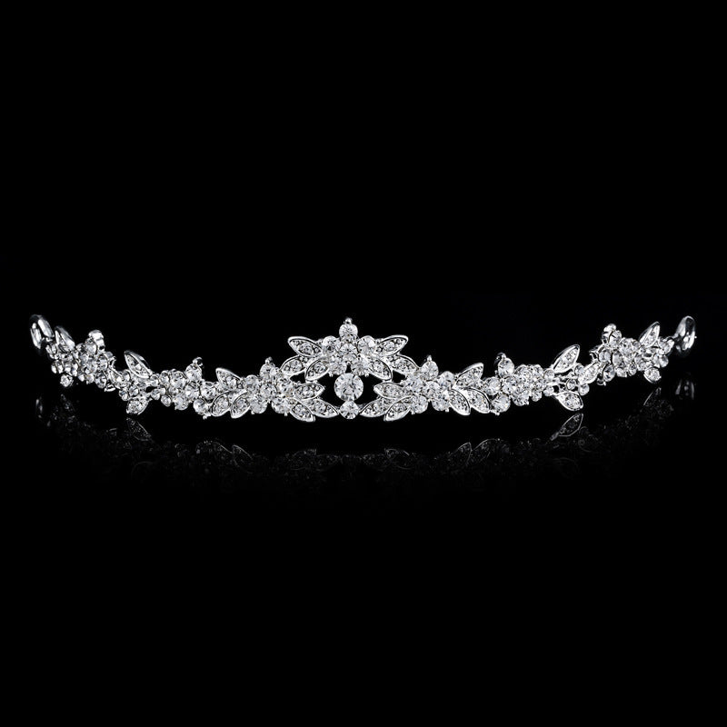 Bridal accessories wholesale, bridal three sets necklace, European and American wedding accessories, wedding jewelry set wholesale - FASHIONKULTUR