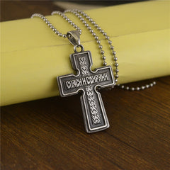 New Vintage Cross Stainless Steel Pendant