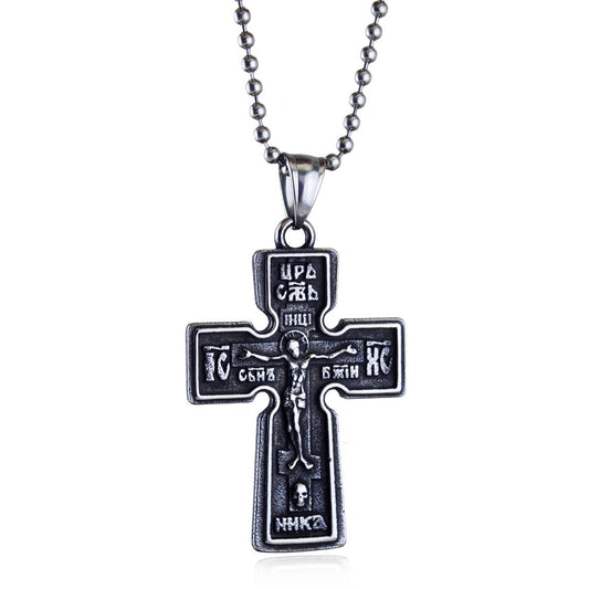 New Vintage Cross Stainless Steel Pendant