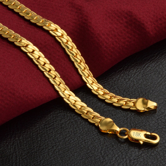 Gold-plated necklace - FASHIONKULTUR