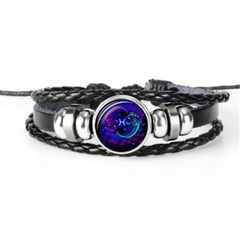 Zodiac Constellation Bracelet Braided Design Bracelet For Men Women Kids - FASHIONKULTUR