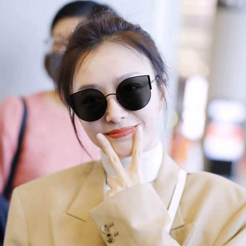 Korean fashion net red sunglasses Qin Hao with sunglasses - FASHIONKULTUR